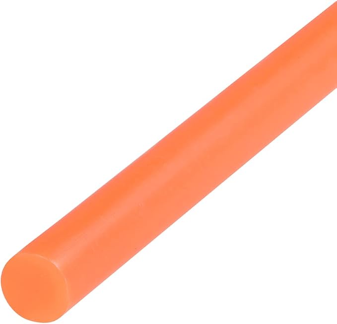 uxcell Mini Hot Glue Sticks for Glue Gun 7mm x 100mm Orange 12pcs