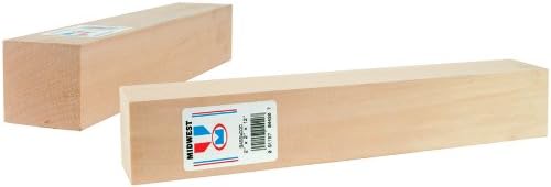 Midwest Products Co. Midwest Products 4421 Micro-Cut Quality Basswood Block