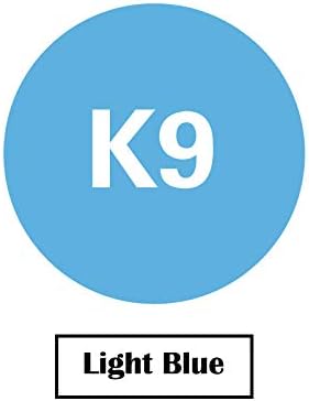 guangyintong Heat Transfer Vinyl Sky Blue HTV Rolls, Glossy Surface Sky Blue