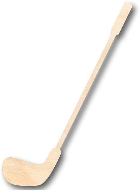 Unfinished Wood Golf Club Shape Sporting Craft up to 46" DIY 8" / 1/8"