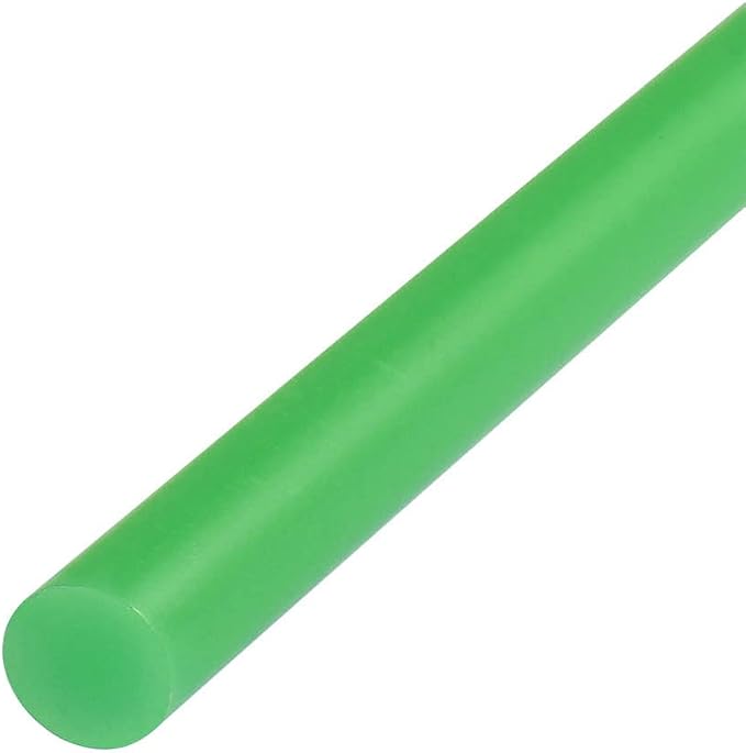 uxcell Mini Hot Glue Sticks for Glue Gun 7mm x 100mm Green 12pcs