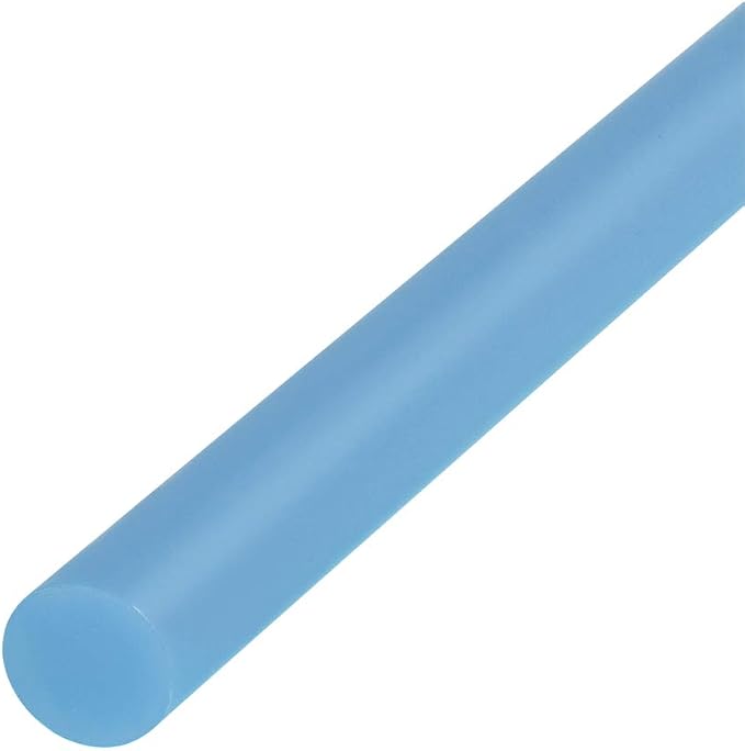 uxcell Mini Hot Glue Sticks for Glue Gun 7mm x 100mm Light Blue 12pcs