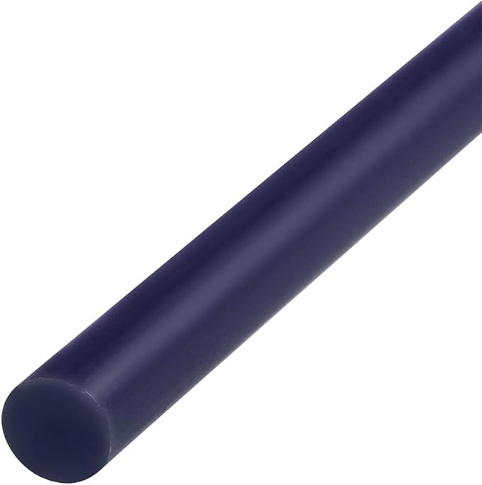 uxcell Mini Hot Glue Sticks for Glue Gun 7mm x 100mm Dark Blue 12pcs