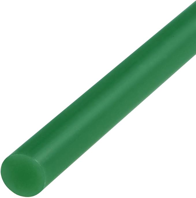 uxcell Mini Hot Glue Sticks for Glue Gun 7mm x 100mm Dark Green 12pcs