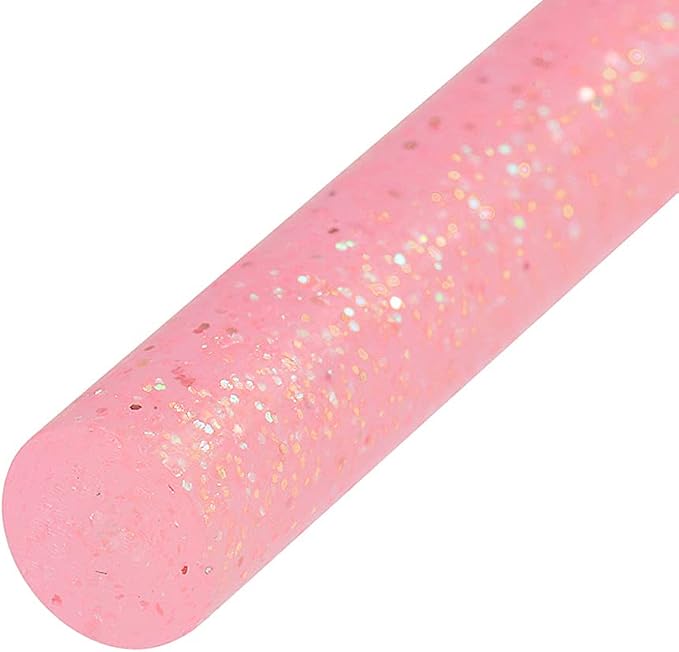 uxcell Mini Hot Glue Sticks for Glue Gun 0.27-inch x 4-inch Pink Glitter 10pcs