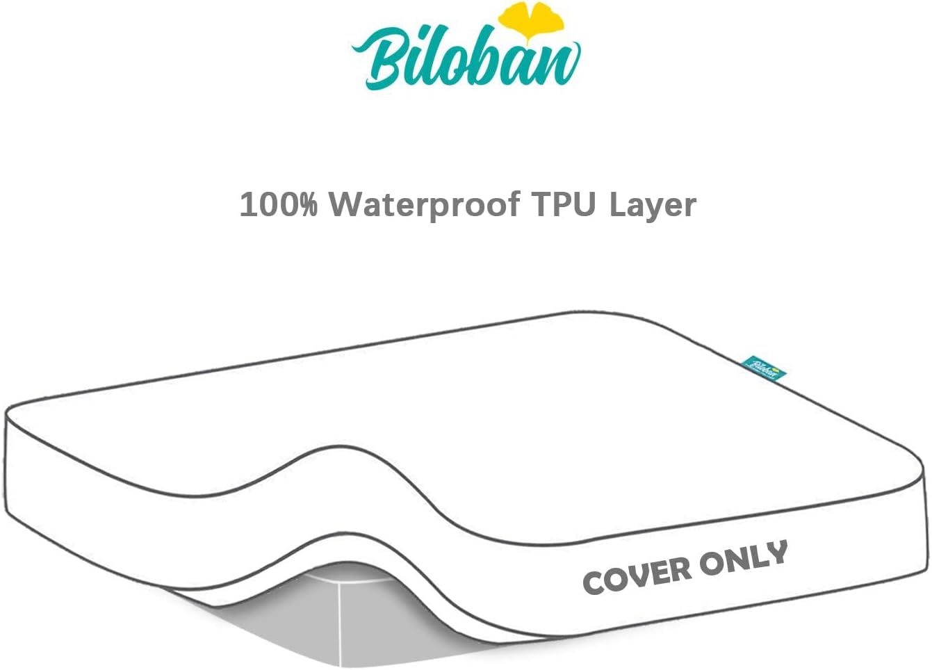 Bassinet Mattress Pad Cover Compatible with 4moms Mamaroo Sleep Bassinet, 2 Pack, Waterproof Quilted Ultra Soft Surface, Breathable and Easy Care
