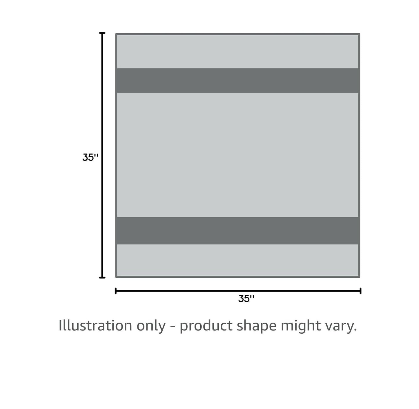 MakeMake Organics Organic Cotton Hooded Towel Baby Toddler GOTS Certified Organic Cotton Beach Poncho Towel Large Absorbent Non Toxic Neutral (Navy Stripes, Diagonally 35"x35")