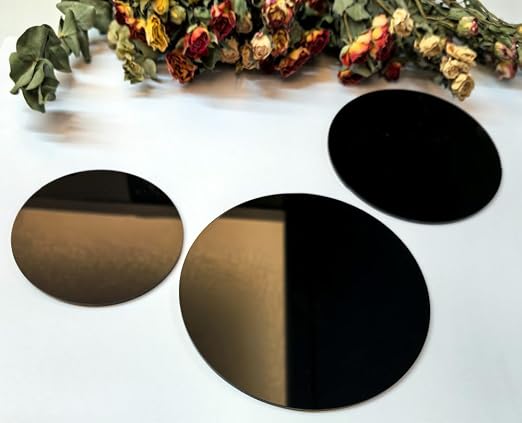 Set of 20 6 Inch Plexiglass Circle Acrylic Disc, Cricut Cutting, Painting and