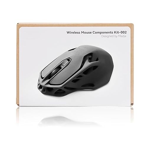 for Bambu Lab Original Makerworld MH002 3D Printed Wireless Mouse Model Components DIY Creative Models-Compatible with Bambulab P1P/P1S,A1/A1 Mini,X1/X1C/X1E