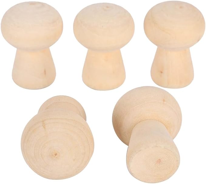 Unfinished Wooden Peg Doll Bodies 20 Pack