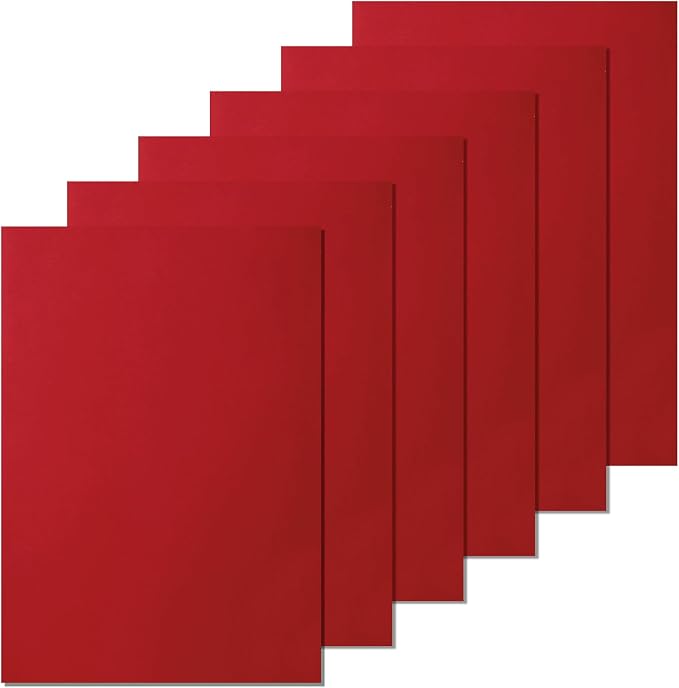 Biaungdo 6 Pcs 8 x 12 Inch Felt Fabric Sheets,