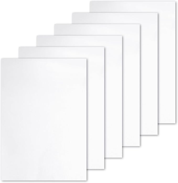 Biaungdo 6 Pcs 8 x 12 Inch Felt Fabric Sheets,