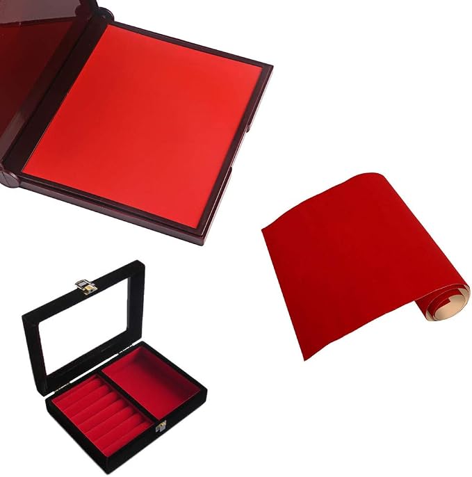 Mesheshe 2PCS Self Adhesive Sheets, DIY Peel & Stick Felt
