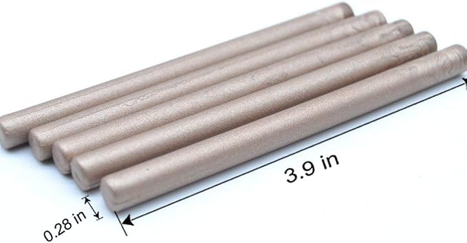 TELOSMA 16 Pcs Champagne Mini Wax Seal Sticks, Wine Packages, Cards & Gift