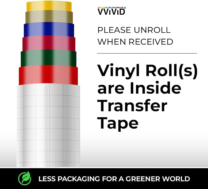 VViViD DECO65 Neon Fluorescent Green Permanent Adhesive Craft 12" x 4ft Vinyl