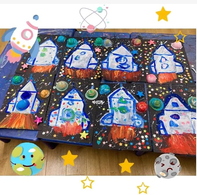 Crafjie 22PCS 2 Inchs White Foam Balls Half Round Polystyrene Half Foam Balls