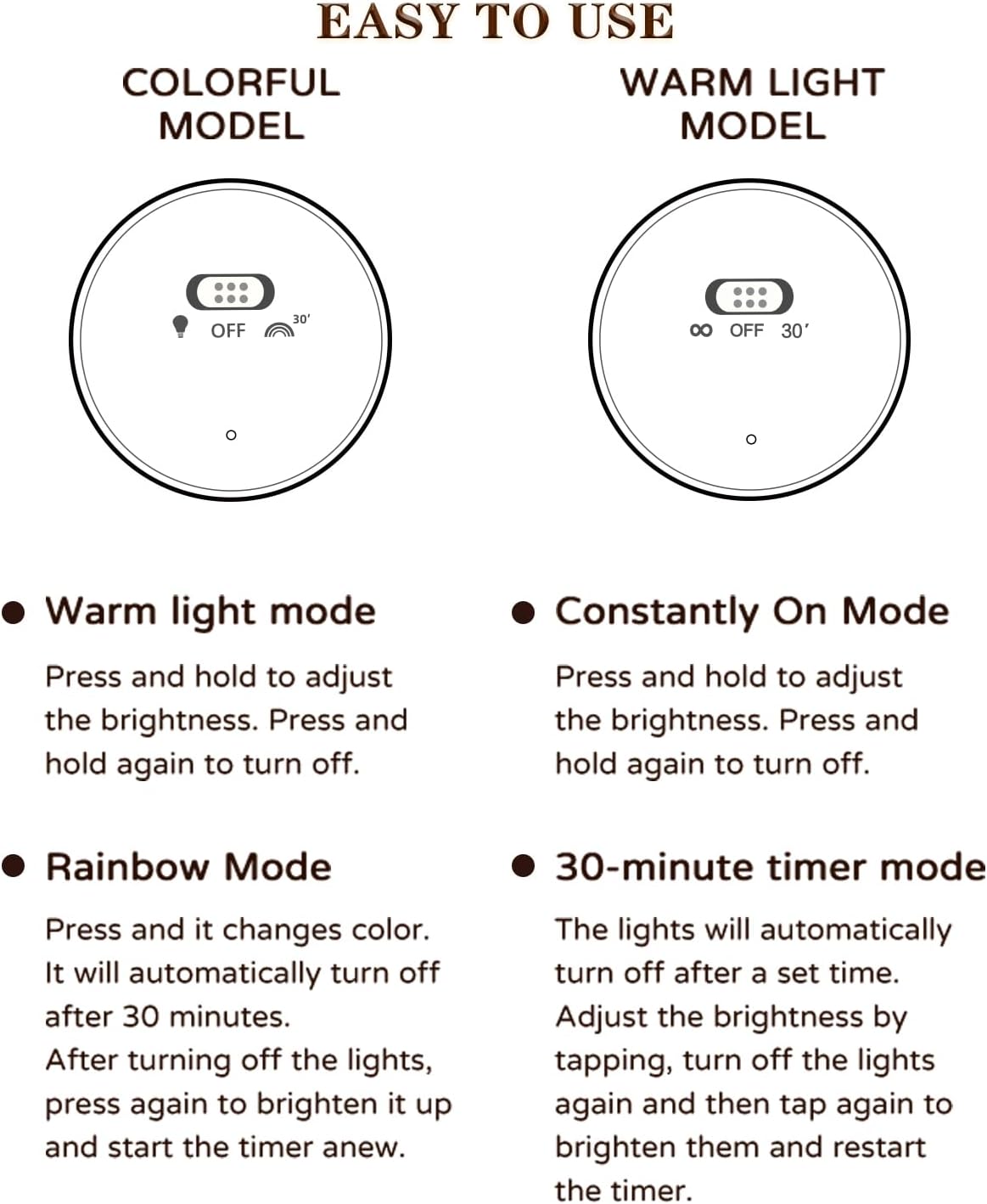 Cute Penguin Night Light, LED Squishy Night Lamp, 7 Colors Dimmable Timer Nursery Nightlight, Rechargeable Touch Lamp, Dorm Decor, Funny Gifts(Penguin)