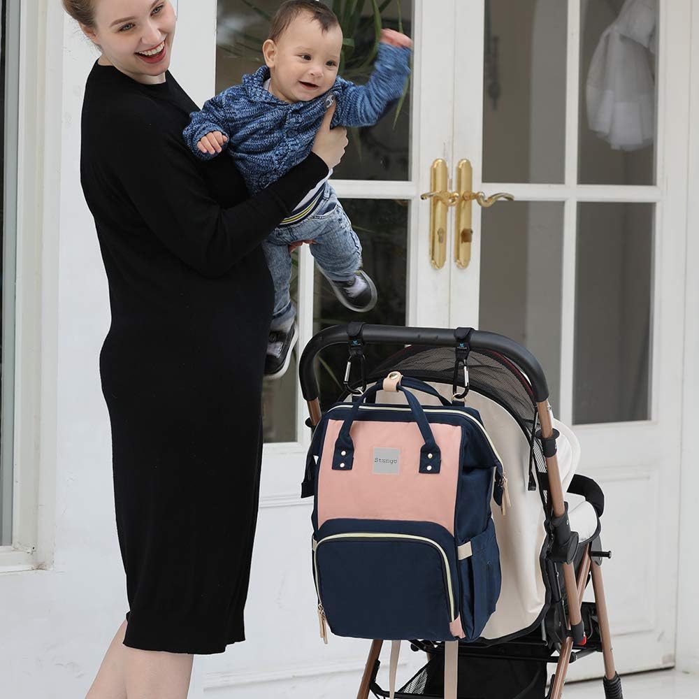 PERSONALIZED Large Diaper Bag Knapsack Custom Diaper bag Monogram Backpack
