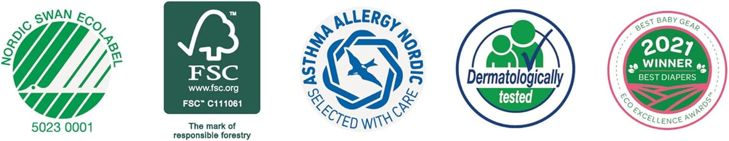 Bambo Nature Hypoallergenic Training Pants, Premium Eco-Labeled Training Pants, Totally Chlorine-Free, Skin Friendly - Size 6 (57 Count)