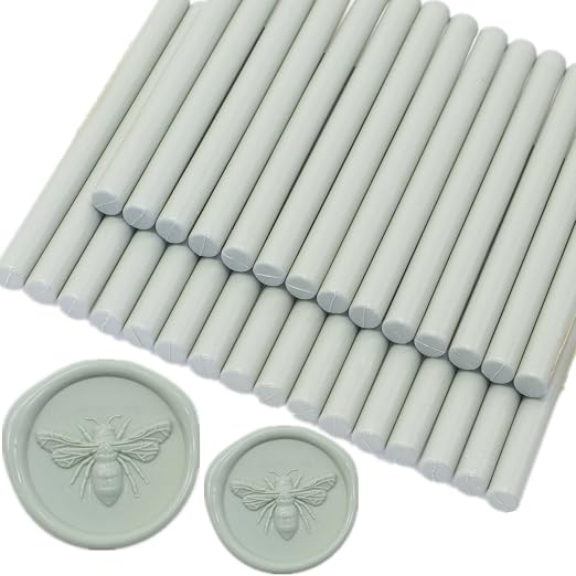 Sage Green Wax Seal Sticks, Vanilla Green Sealing Wax Gun Sticks Great