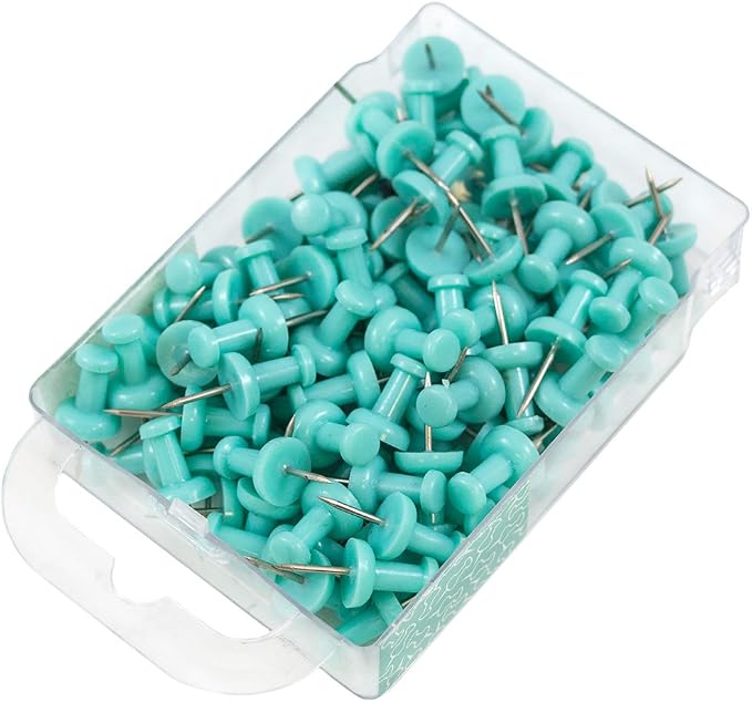 JAM PAPER Colorful Push Pins