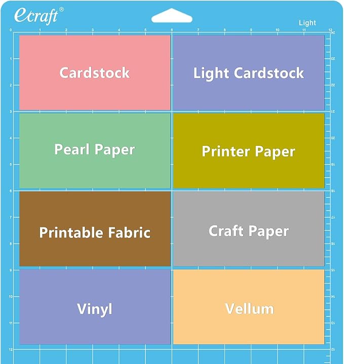 Ecraft 12x24 Cutting Mat 3-Pack Compatible