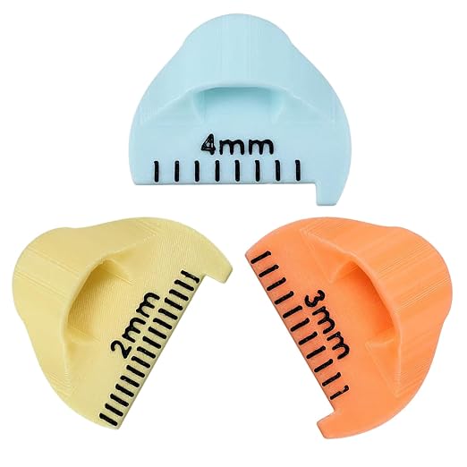 Finger Sewing Ruler, Quilting Templates, Hand Stitch Spacing Tool, Even