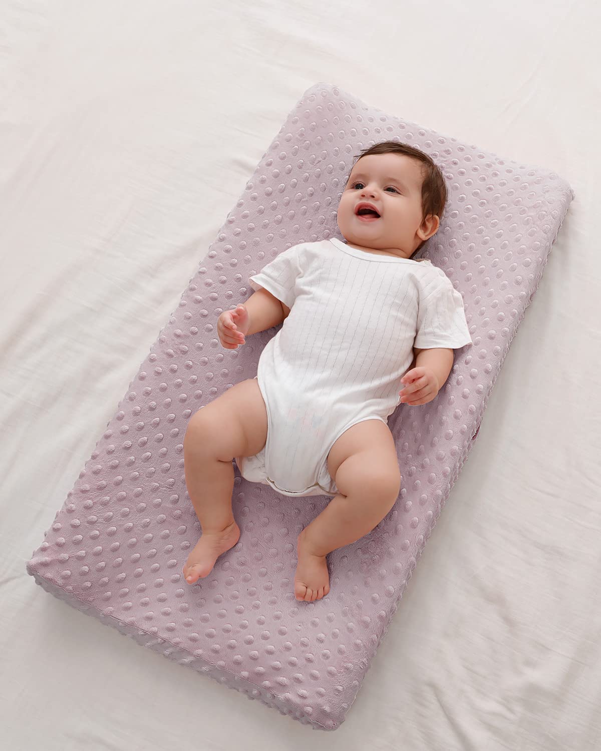 Changing Pad Cover, Soft Changing Table Sheets for Baby Boy and Girl, Diaper Changing Table Cover Fit 32"/34'' x 16" Pad (Sepia Rose)