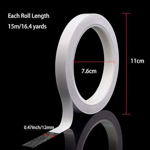 Double Sided Tape for Crafts Gifts Arts Photography Scrapbooking Tear-by-Hand