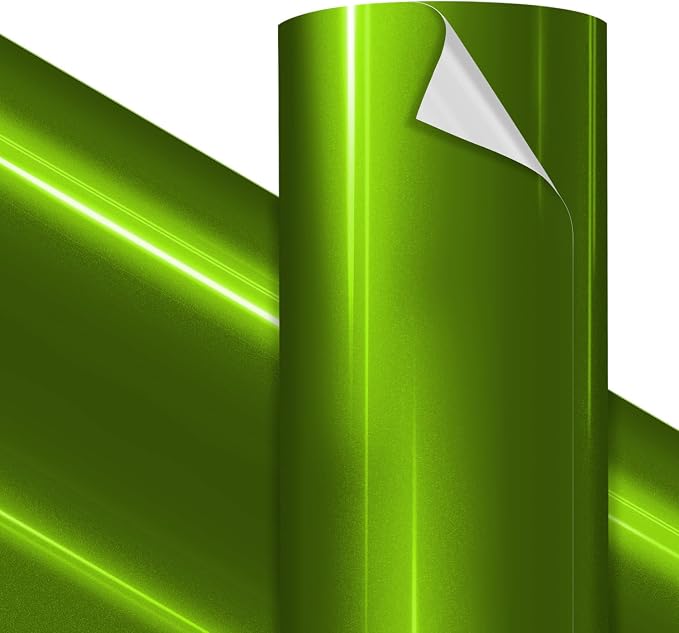 VViViD Premium Liquid Metallic Viper Green Craft Vinyl Roll 1ft x 5ft –