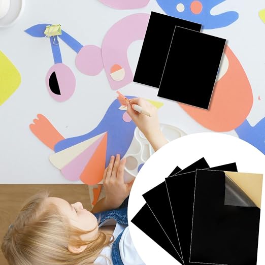 10 PCS Sticky Felt Sheets, Self Adhesive Felt Sheet, 8.3" x 11.8" Self Adhesive