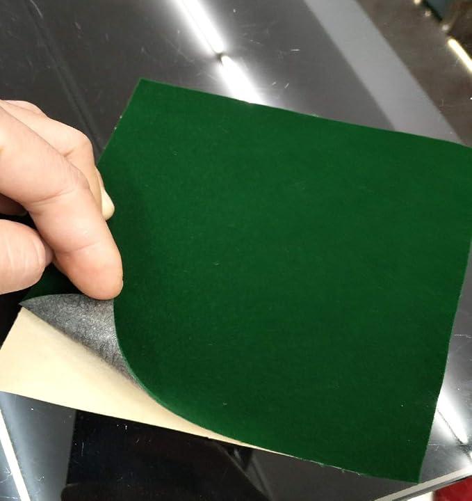 Self Adhesive Green Velvet Flocking Liner