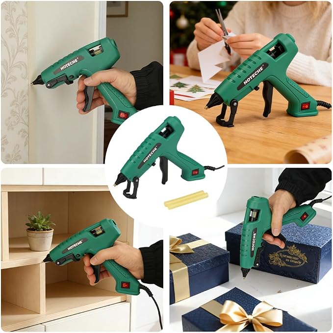 Hoteche 60W Hot Glue Gun Fast Preheating Glue Gun