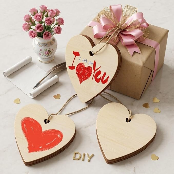 Unfinished Wooden Ornaments