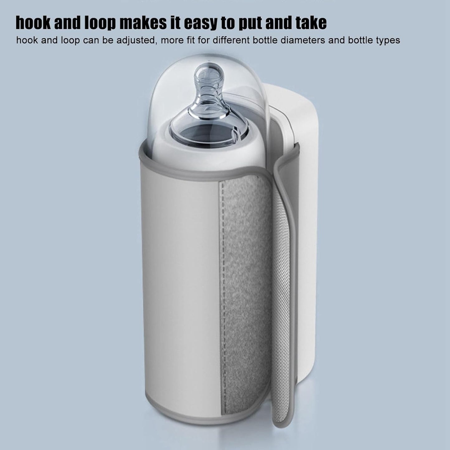 Portable Baby Bottle Thermos, USB Bottle Thermos Bag, Suitable for Long Travel and On-The-Go Use