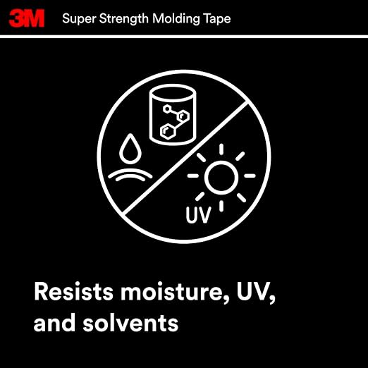 3M Super-Strength Molding Tape, 7/8 in x 15 ft, 1 Roll