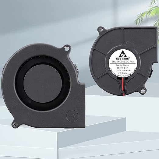 GDSTIME 7530 75mm x 75mm x 30mm 5V USB Blower Brushless Cooling Fan
