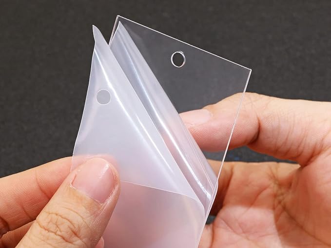 Blank Clear Acrylic Bookmakrs 20Pcs Plastic Craft Transparent Acrylic Bookmakrs