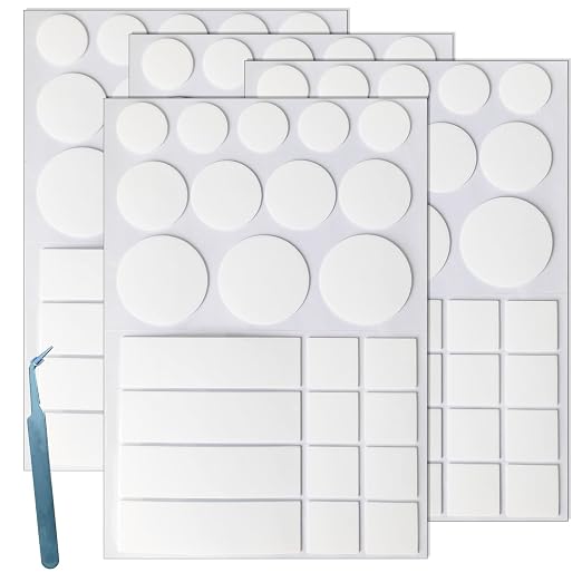 Double Sided Tape for Walls, Picture Hanging Strips Removable Mounting Dots |