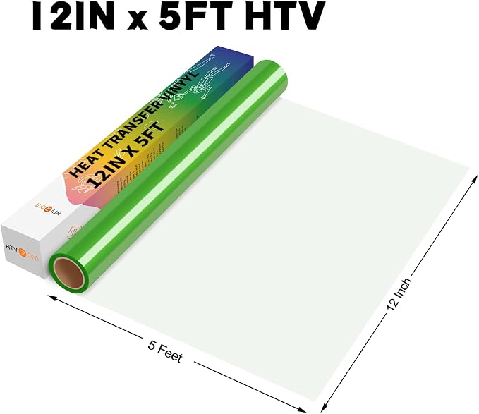 HTVRONT HTV Vinyl Rolls Heat Transfer Vinyl