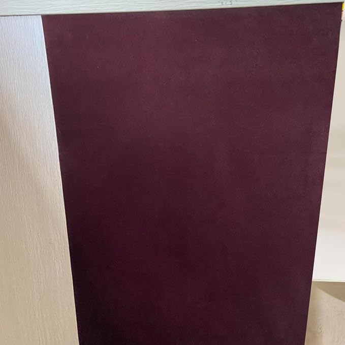 Adhesive Coffee Velvet Felt Fabric Liner Felt Drawer Liner Wallpaper