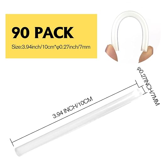 Krightlink 90 Count Mini Size Hot Glue Sticks Hot Melt Glue Sticks | Mini Size