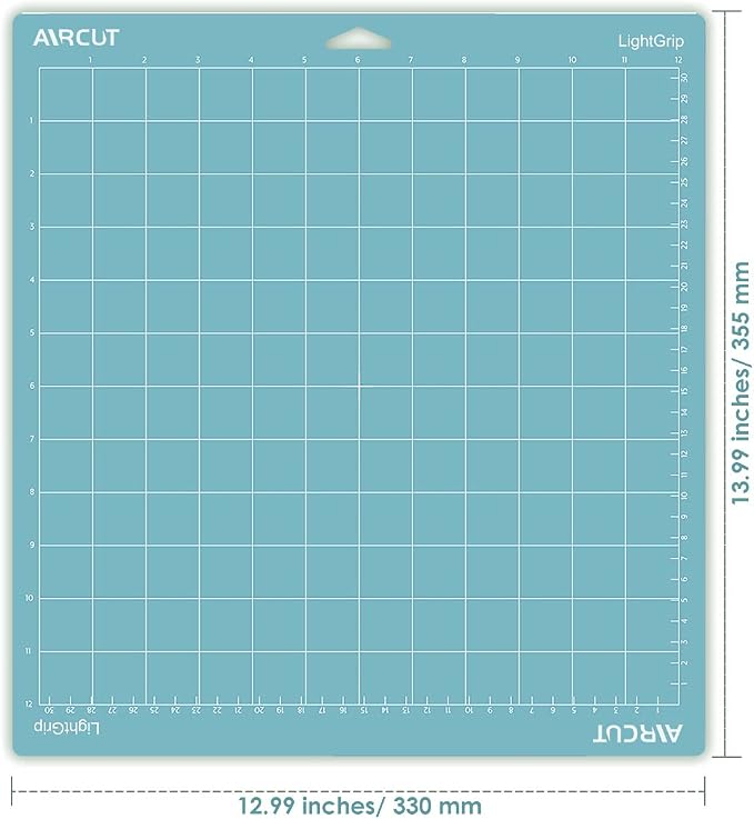 AIRCUT Cutting Mat for Cricut Maker and Explore Series, Light Sticky Grip
