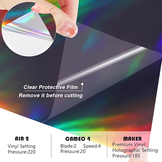 WRAPXPERT Holographic Vinyl Roll