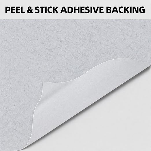 6PCS Large Self Adhesive Felt Sheet, 13.4"x10.8", 2mm Thick Stiff Felt Fabric