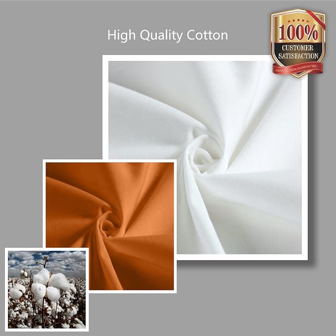 TOPDesign 3-Pack Super Strong Large 12oz Cotton Canvas Tote Bags, Reusable