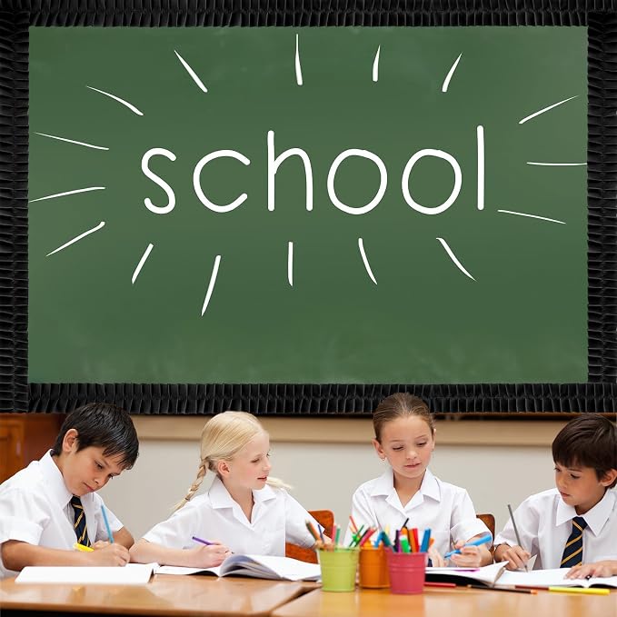 6 Rolls 40 Ft Ruffled Bulletin Board Borders Back to School Classroom Decor
