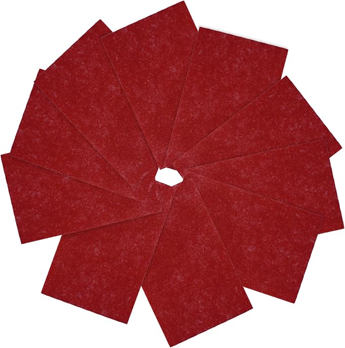 10Pcs Felt Sheets Fabric