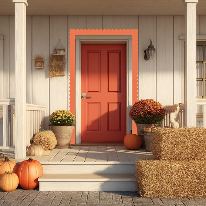 6 Rolls 196.8 Ft Fall Bulletin Board Borders