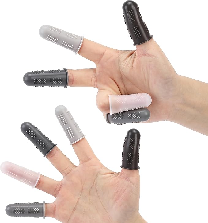 Mr. Pen- Hot Glue Gun Finger Protectors, Rubber Fingers Tips, Rubber Finger